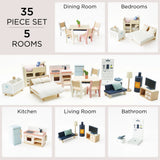 Complete Dolls house Furniture Set