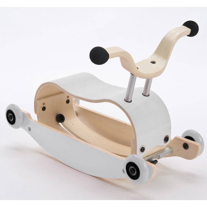 Mini Flip 2-in-1 Wooden Ride-On and Rocking Toy