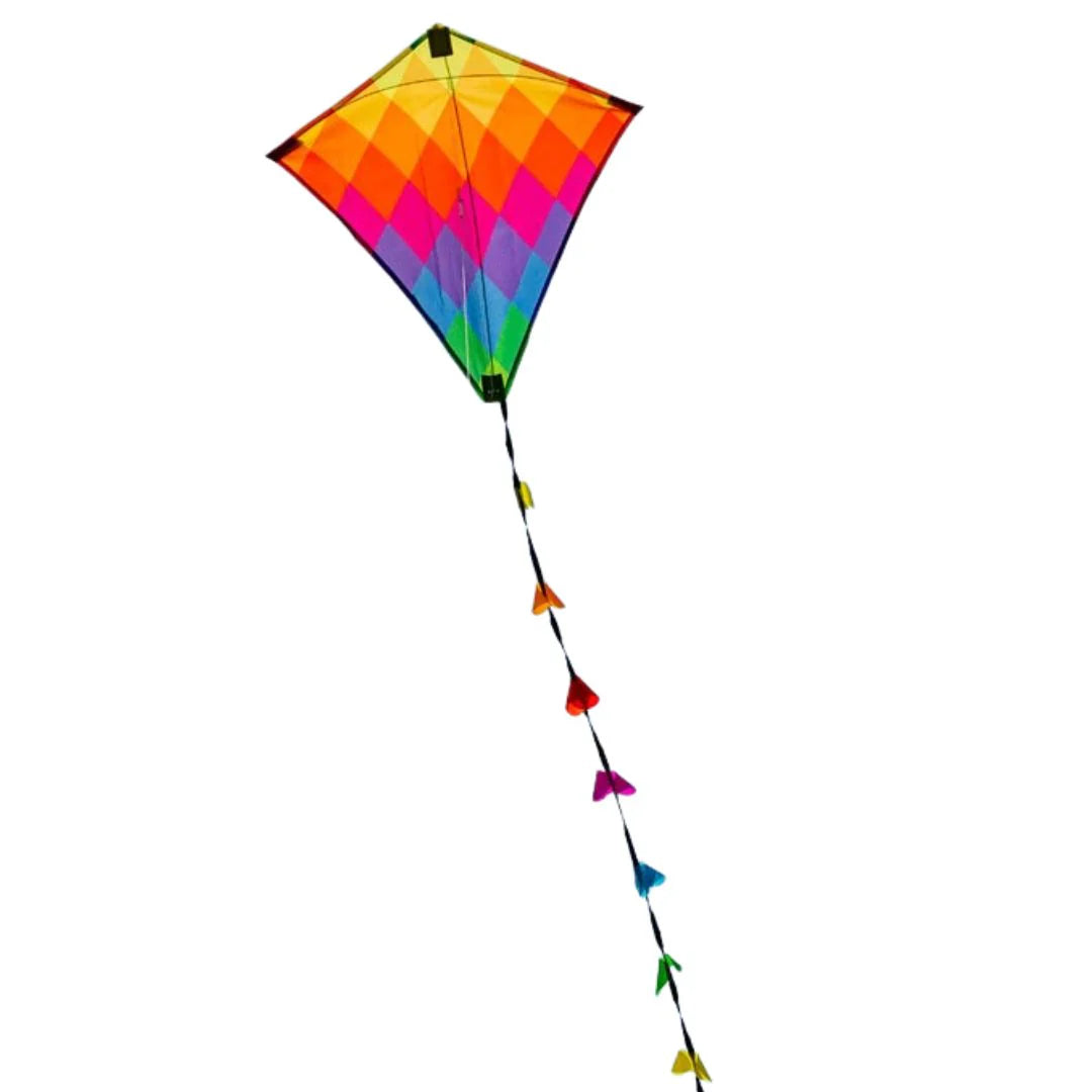 Rainbow Patchwork Kite