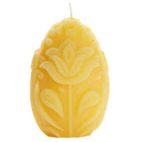 Beeswax Easter Egg Candle