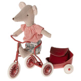 Big Sister Tricycle Mouse - Red