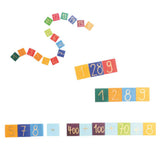 Counting with Colors Wooden Number Chart