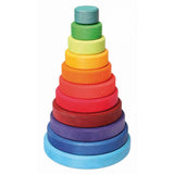 Wooden Rainbow Stacking Tower