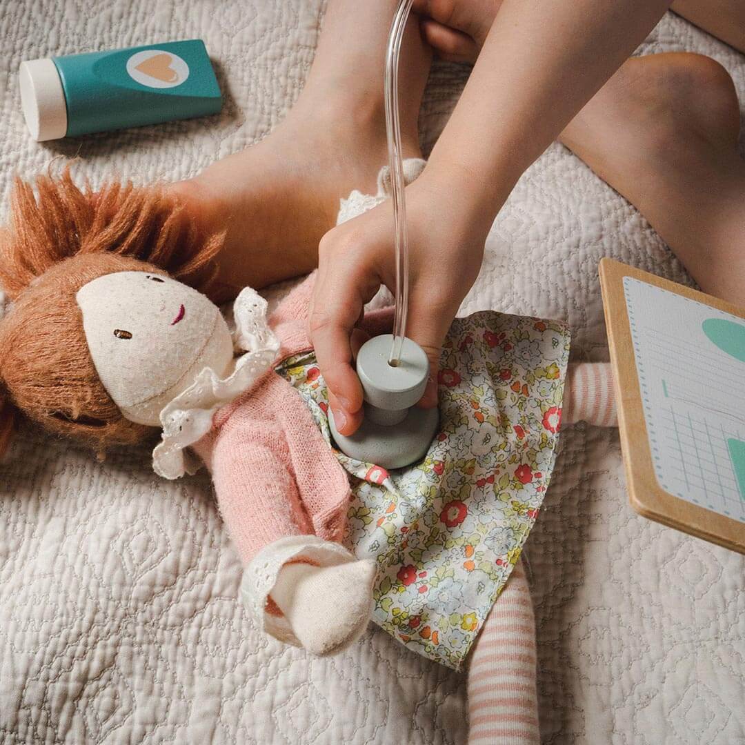 Doctor's Bag Wooden Play Set