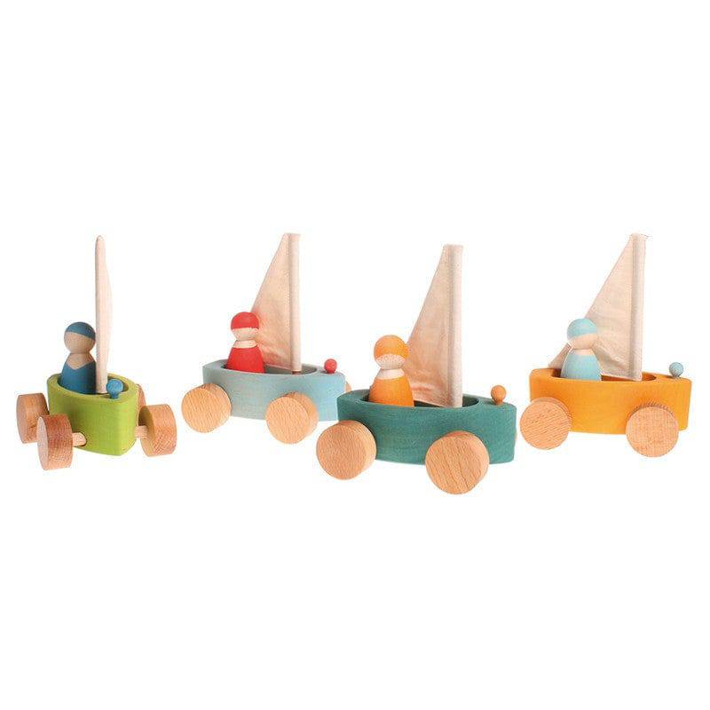 Little Land Yacht - Wooden Toy Sailboat