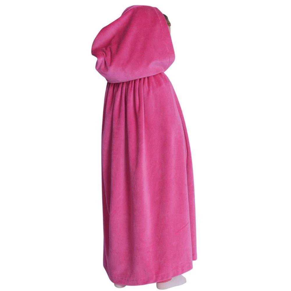 Storybook Hooded Cloak - Rose Pink