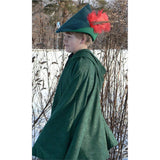 Robin Hood Costume Hat and Cape Set