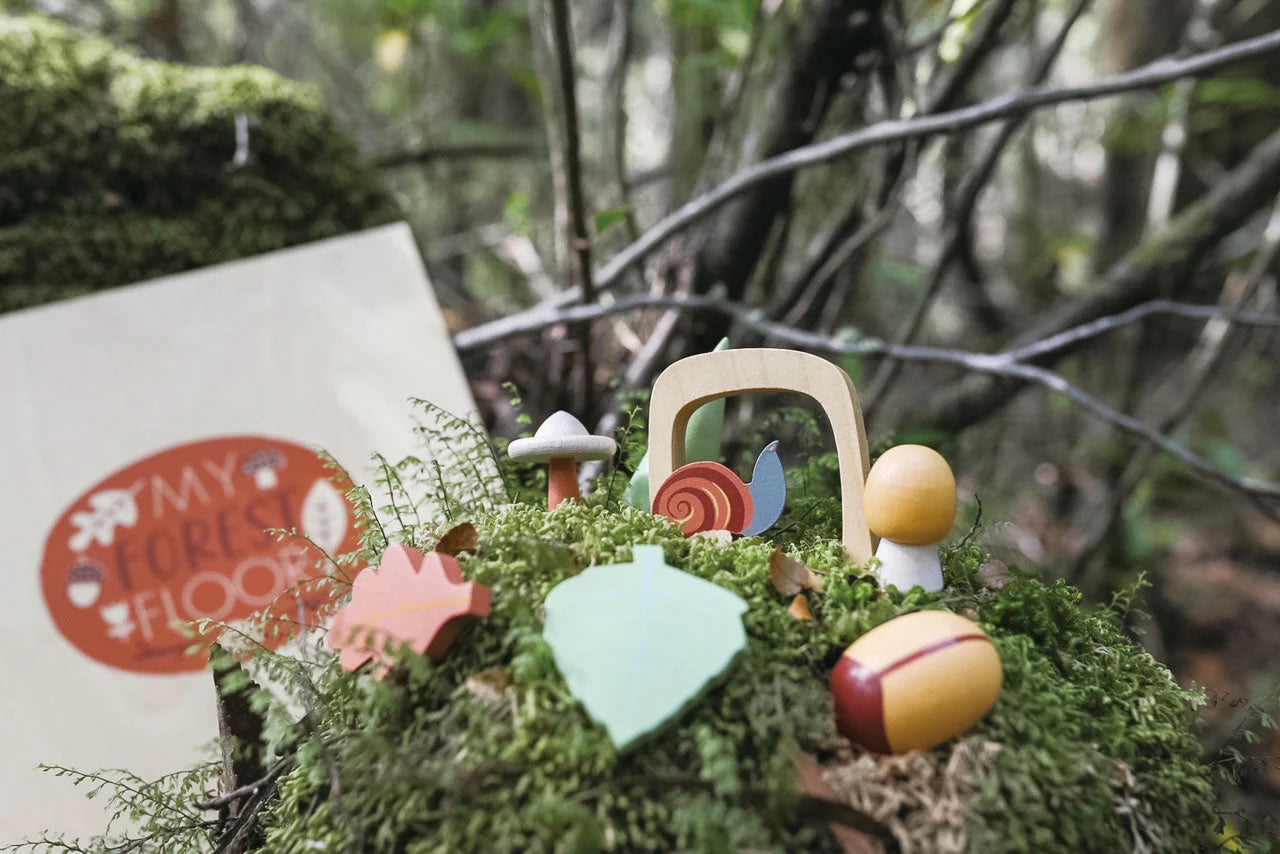 My Forest Floor Wooden Play Set