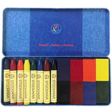 Beeswax Crayons -  8 Sticks + 8 Blocks