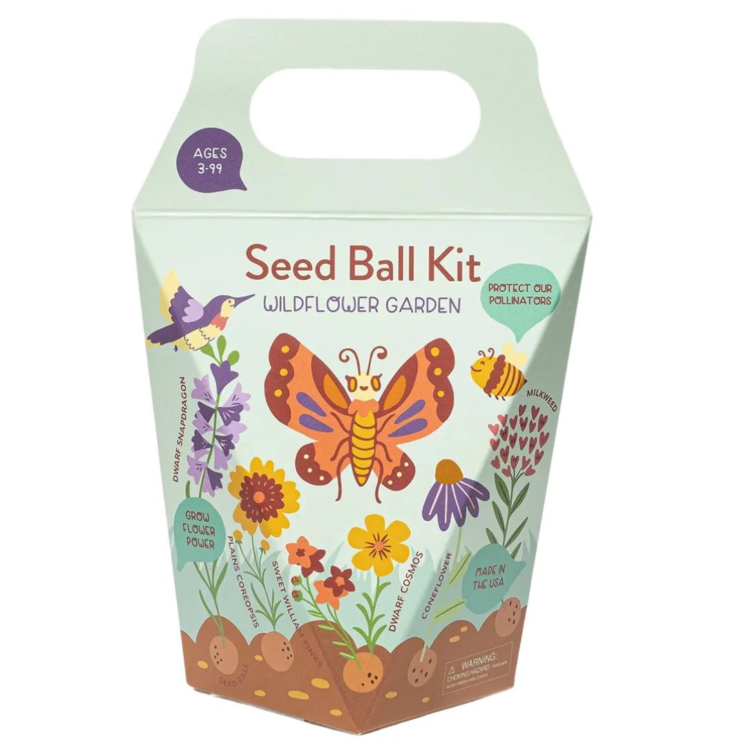 DIY Seed Ball Kit Wildflower Garden