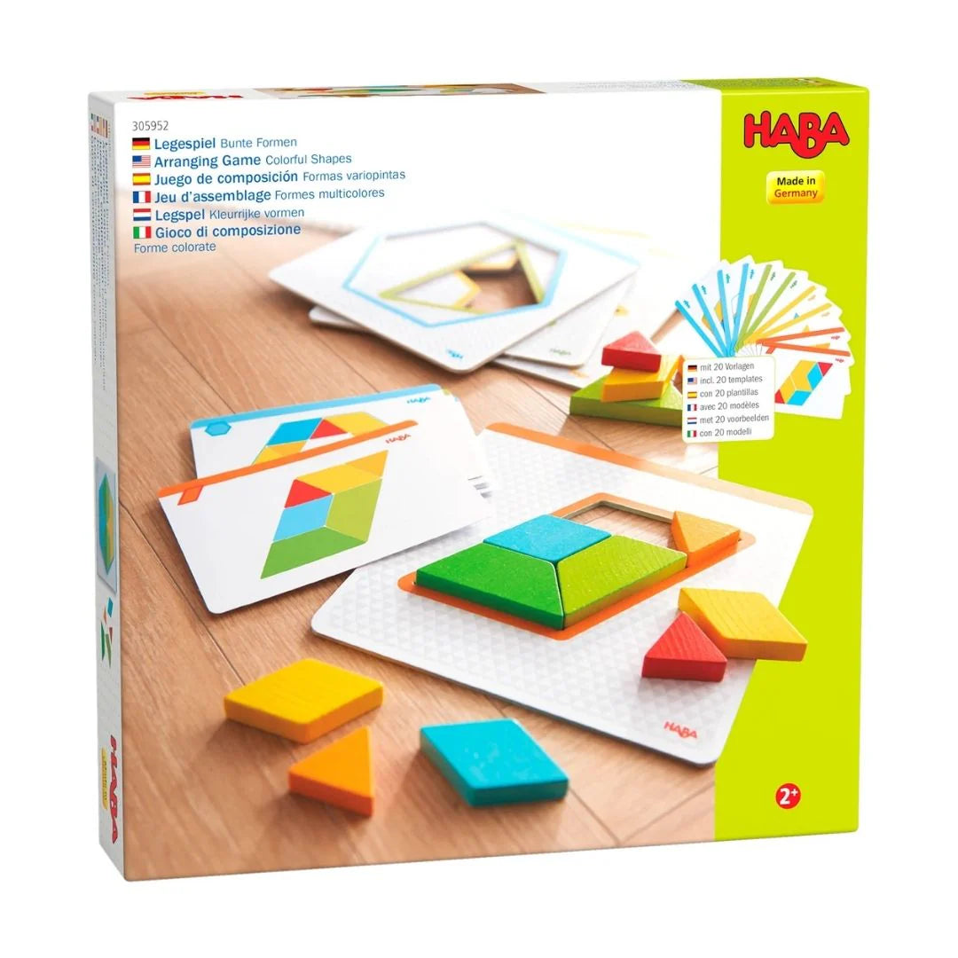 Colorful Shapes Arranging Game