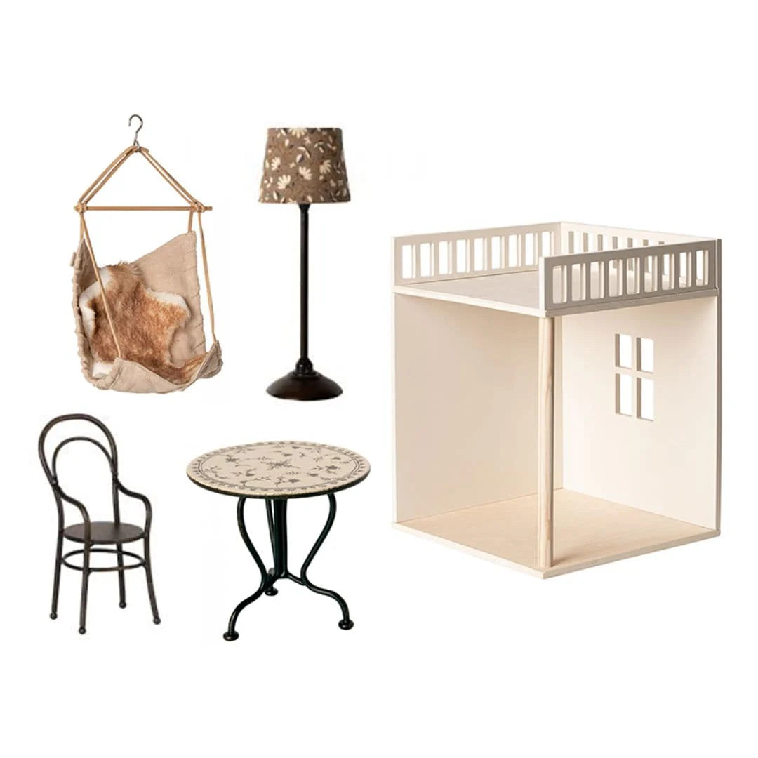 House of Miniature Dollhouse Lounge Bundle