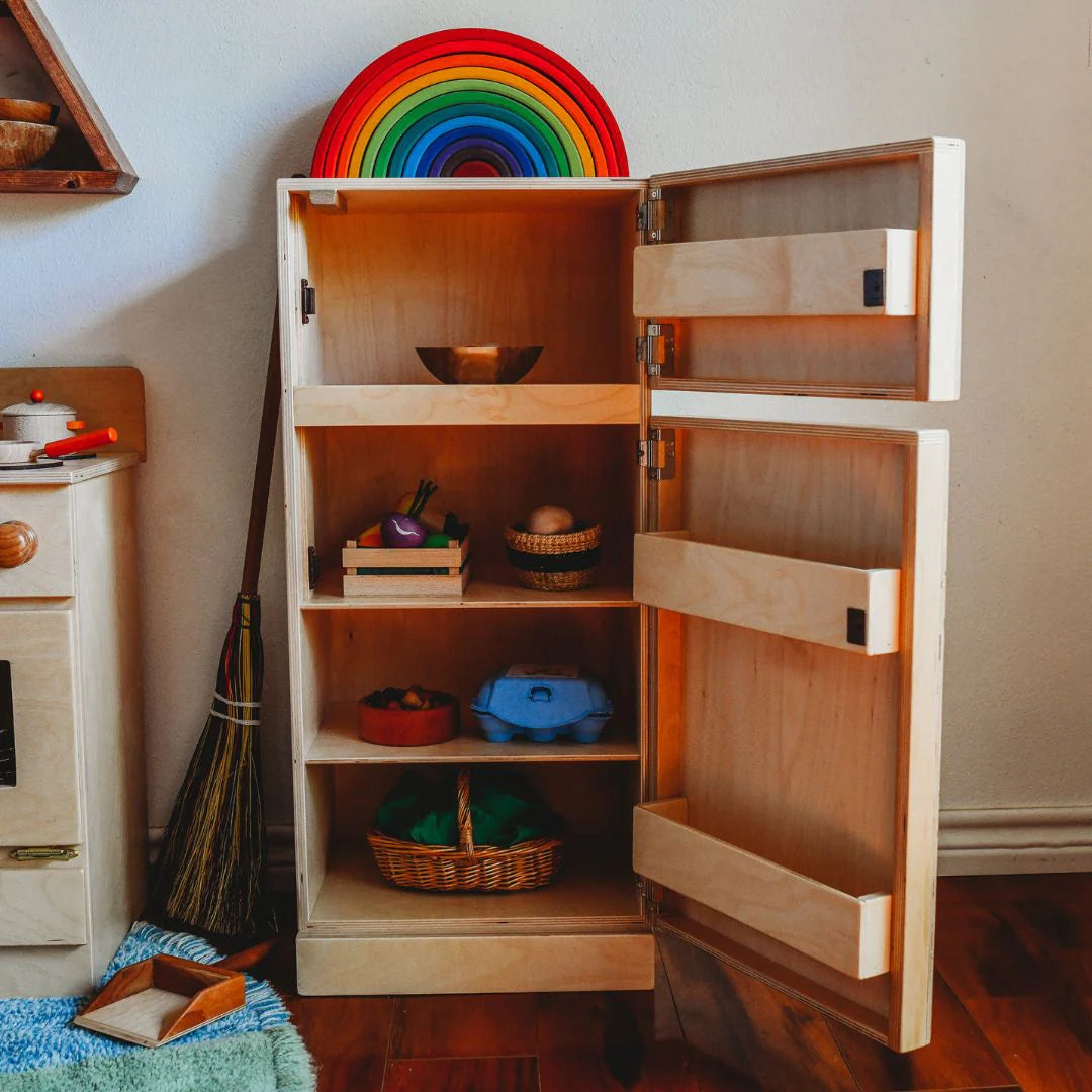 Classic Wooden Play Refrigerator