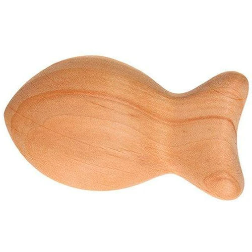 Wooden Fish Baby Rattle