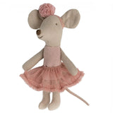 Little Sister Ballerina Mouse - Rose