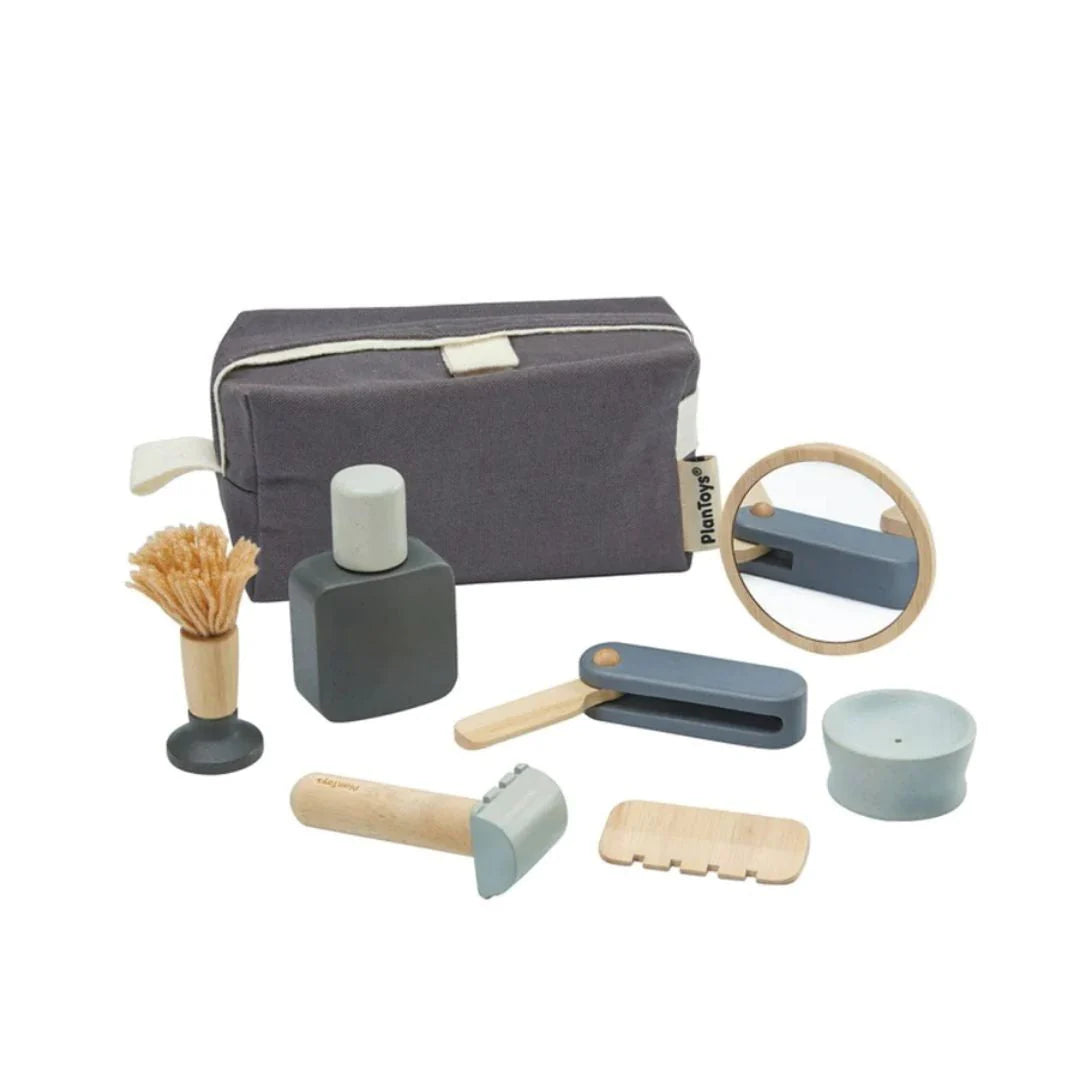 Wooden Toy Shaving Kit