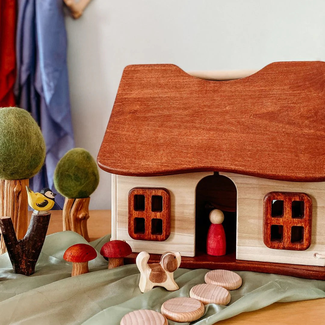 Thimbleberry Cottage - Classic Wooden Dollhouse