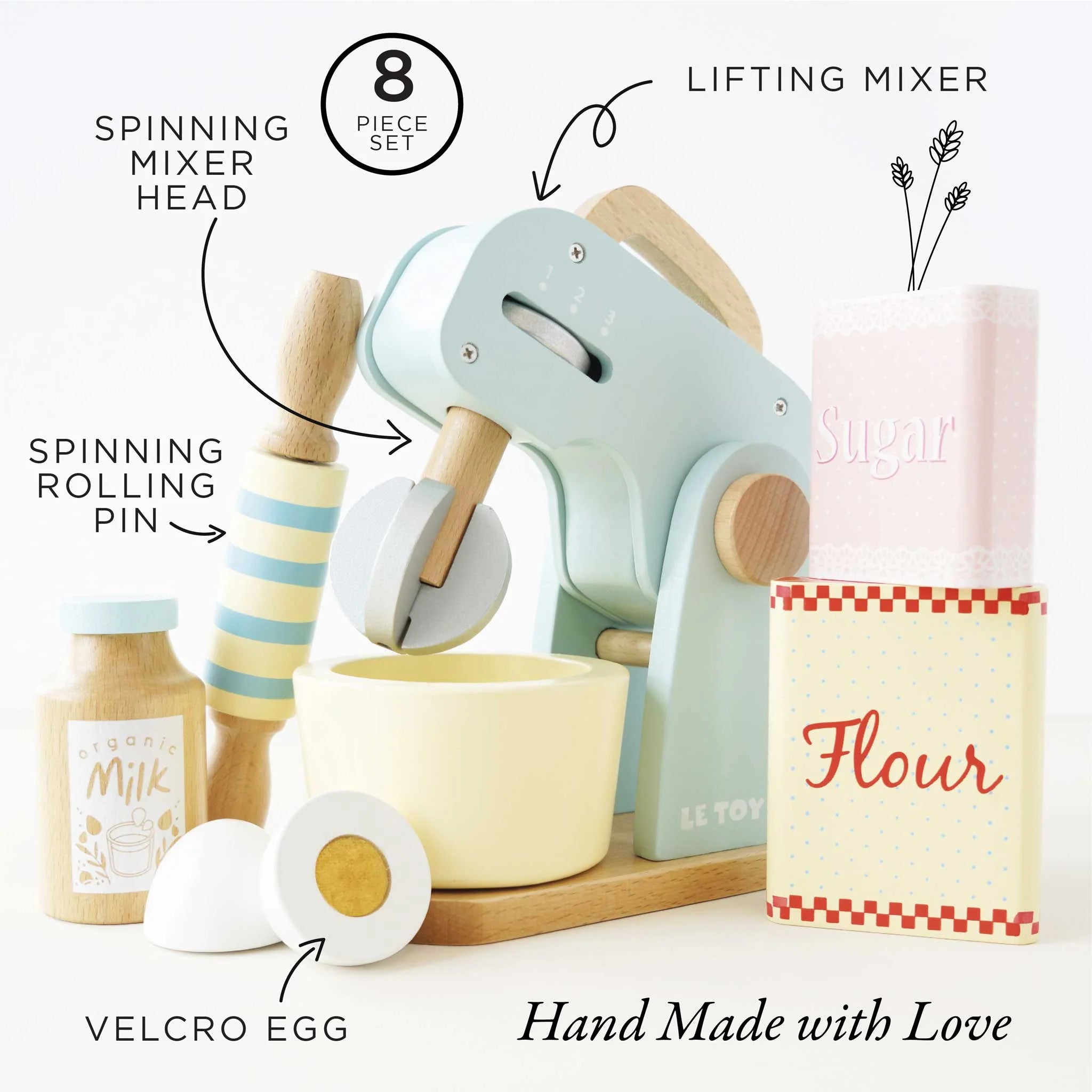 Bakers Mixer Set and Accessories