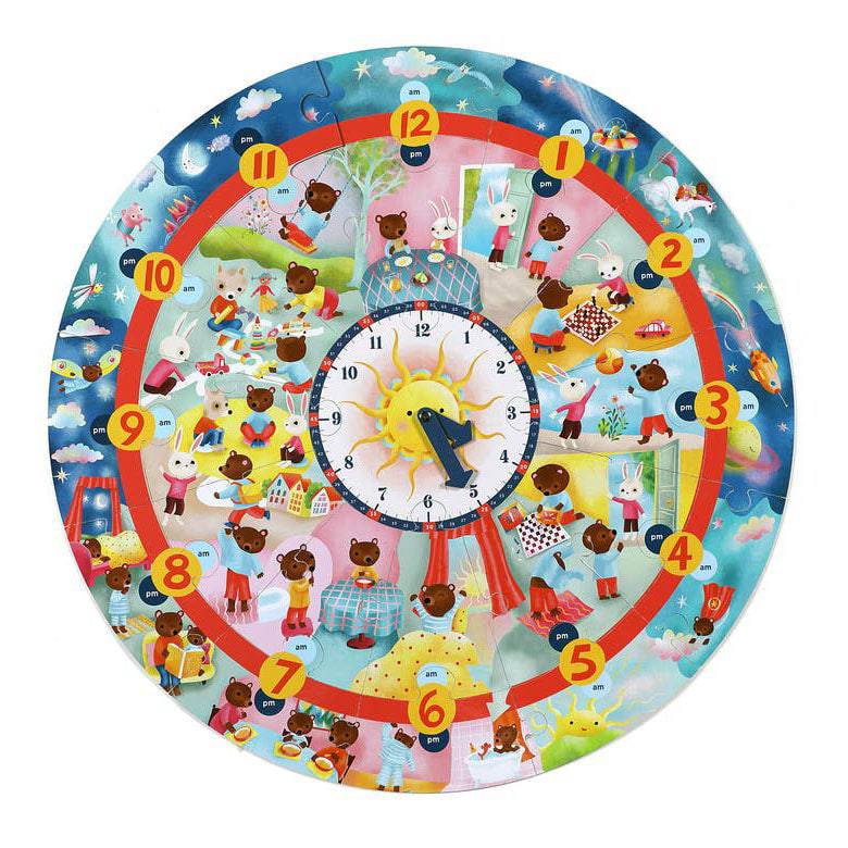 Around the Clock Puzzle - Learning Toy