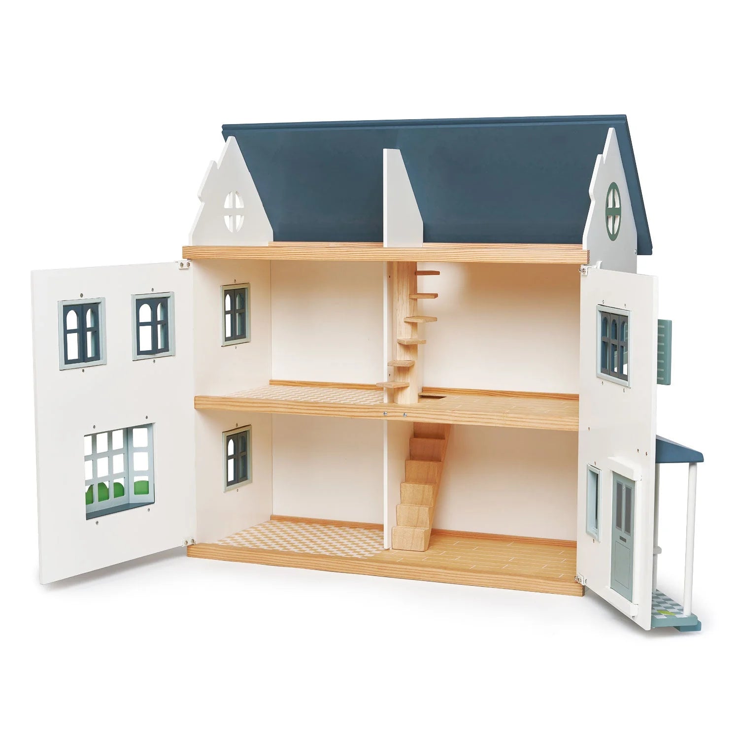 Dovetail House Wooden Dollhouse