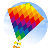 Rainbow Patchwork Kite