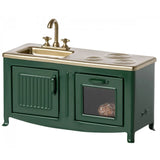 Miniature Kitchen for Mice - Dark Green