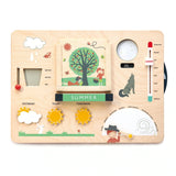 Seasonal Wooden Weather Station