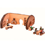 Wooden Shire Home Dollhouse