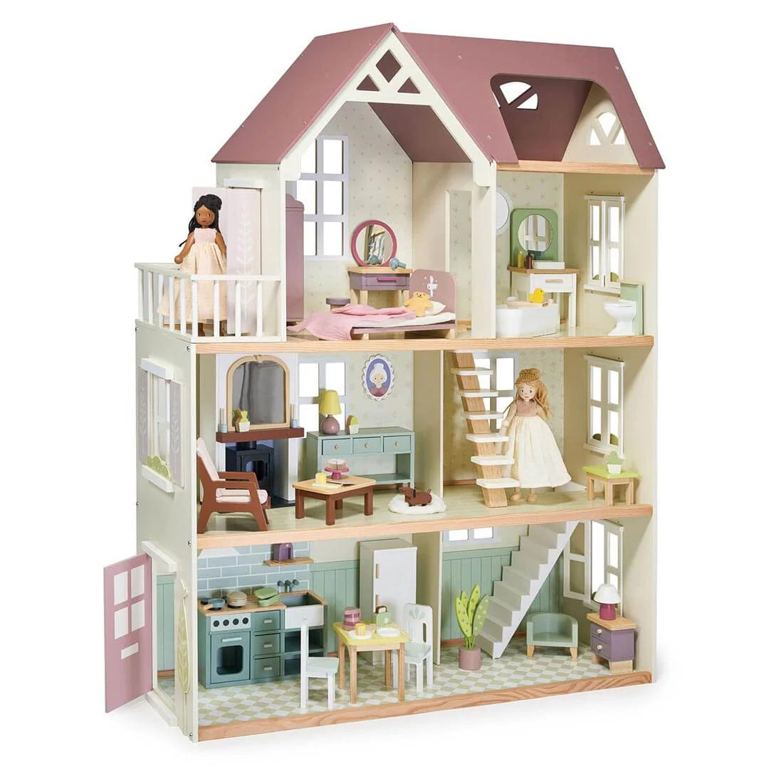 Mulberry Mansion Large Wooden Dollhouse