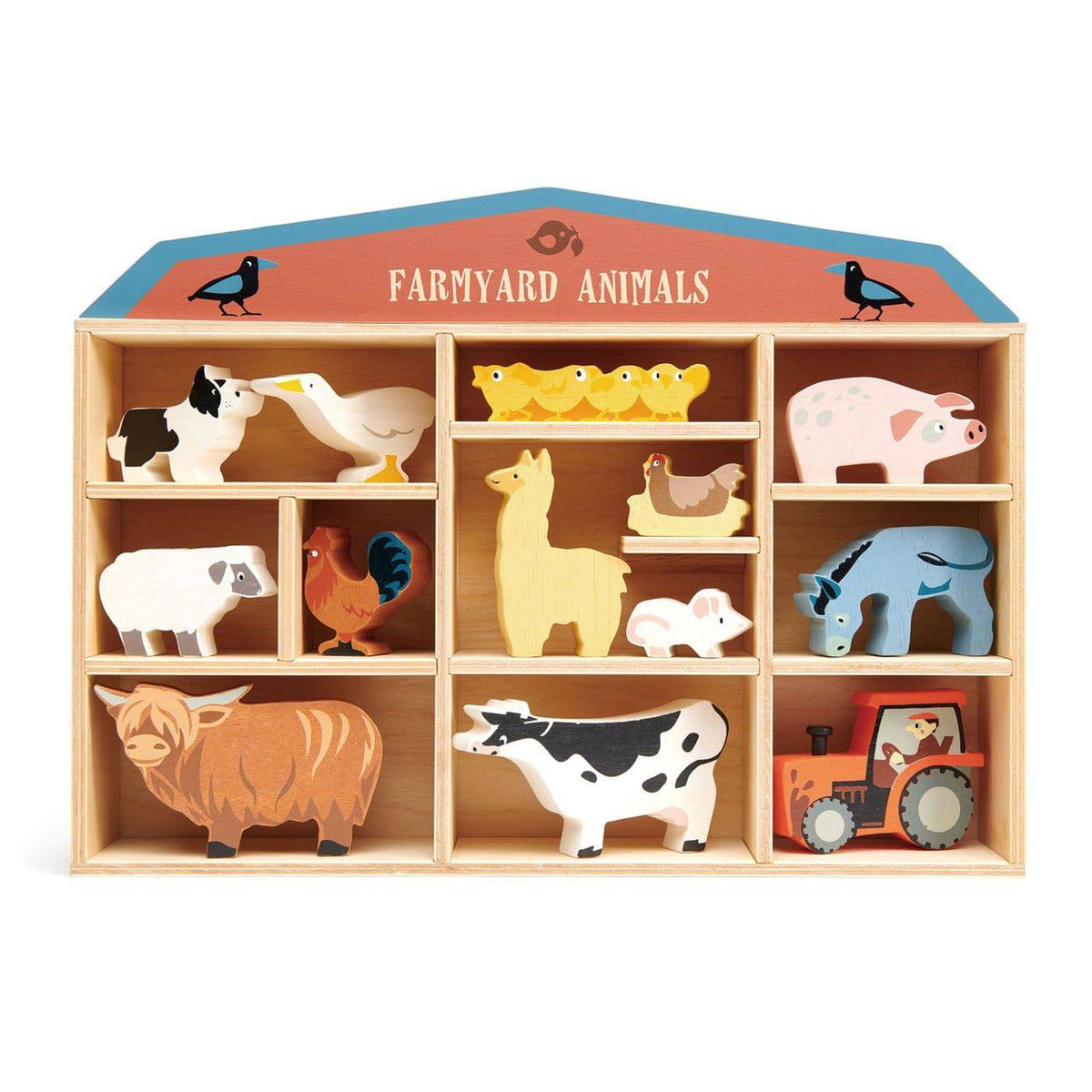 Farmyard Wooden Animals Set