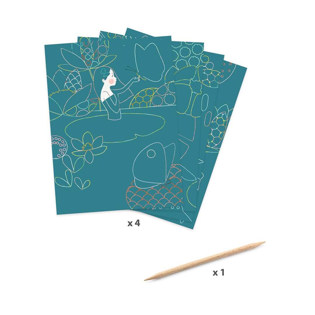 The Pond Scratch Cards