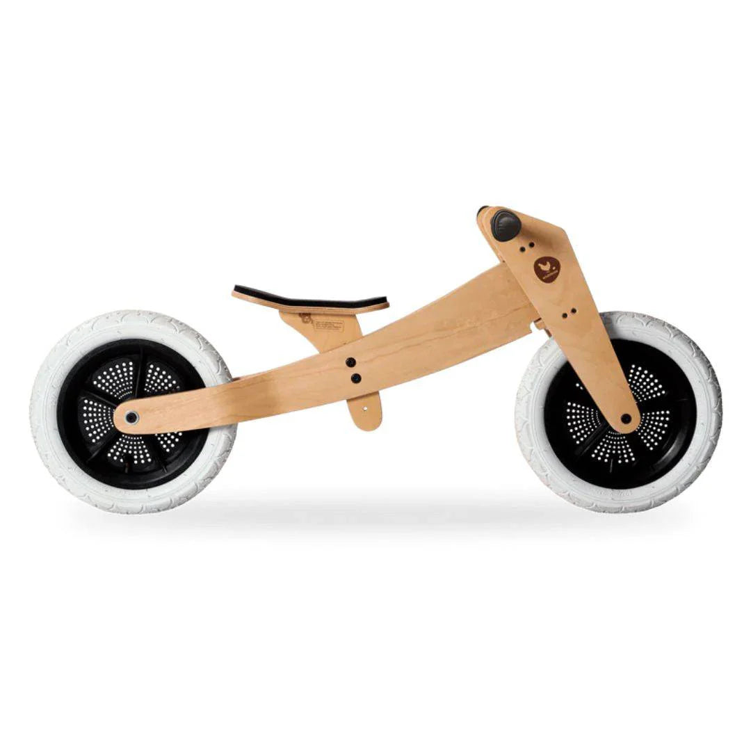 Wooden 3-in-1 Balance Bike / Trike