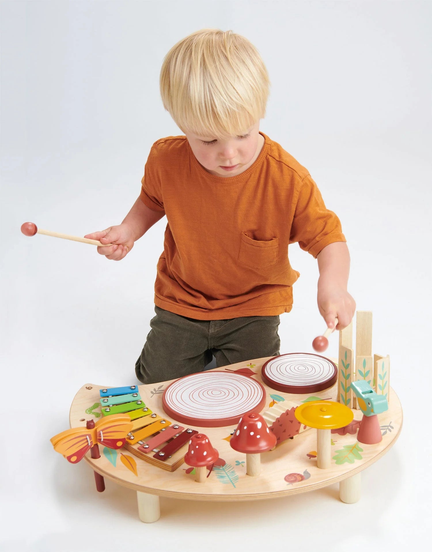 Wooden Musical Table