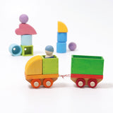 Wooden Train Building Set