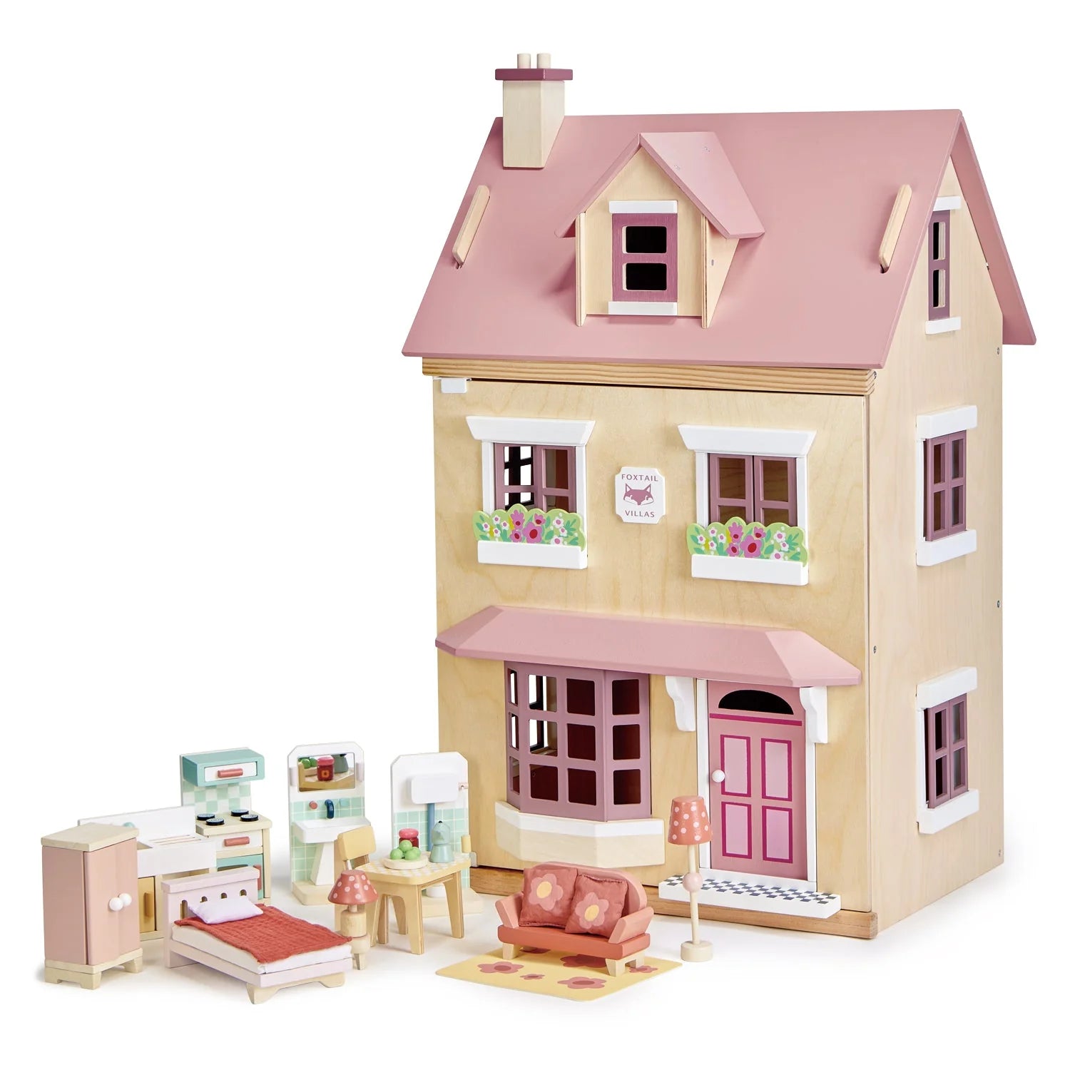 Foxtail Villa Wooden Dollhouse