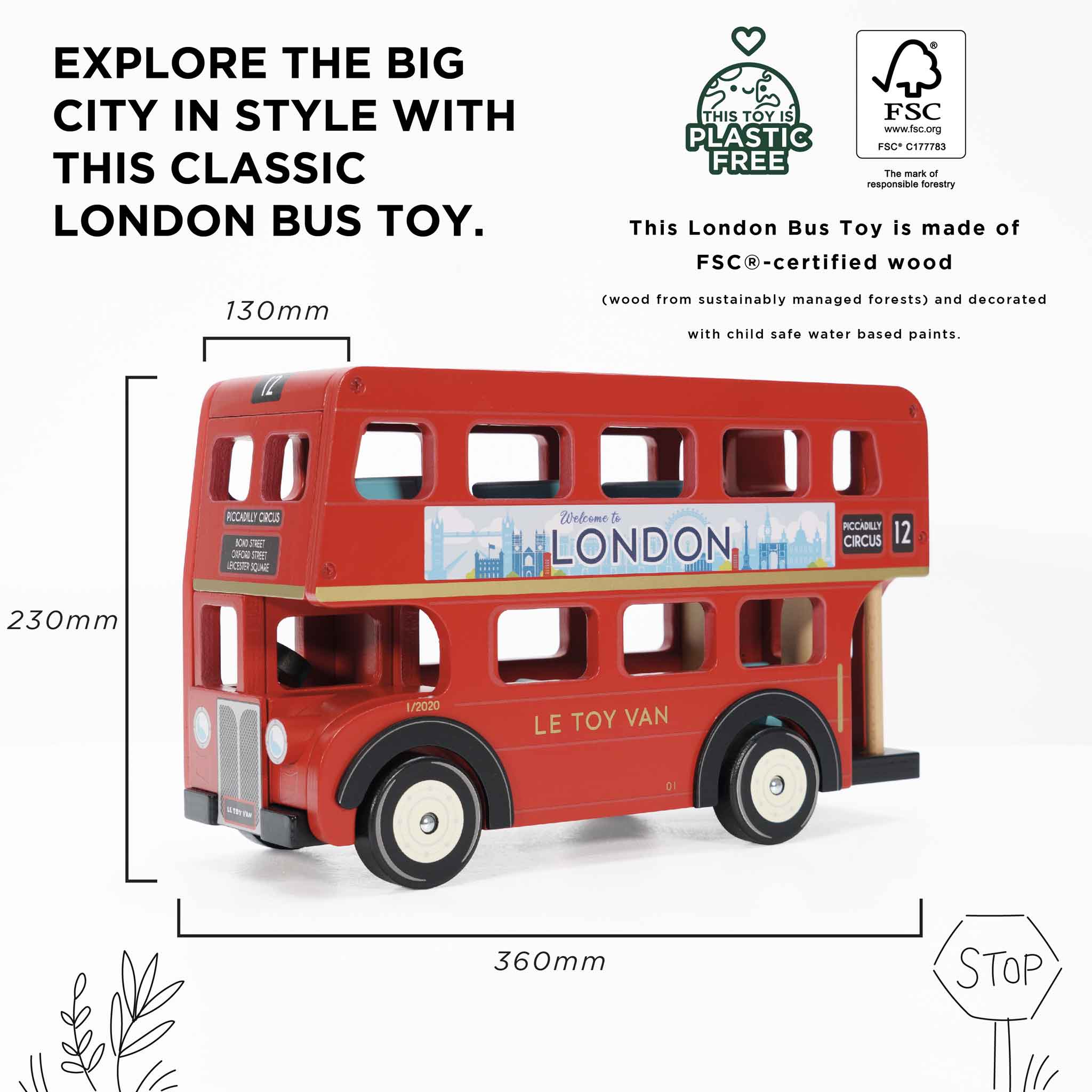 London Wooden Bus