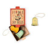 Jingle Joy Bells Wooden Ornament Set