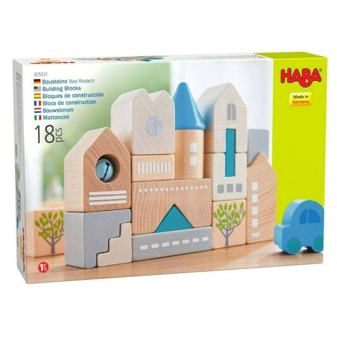 Bad Rodach Skyline Wooden Building Block Set