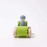 Small Green Convertible - Wooden Toy Car