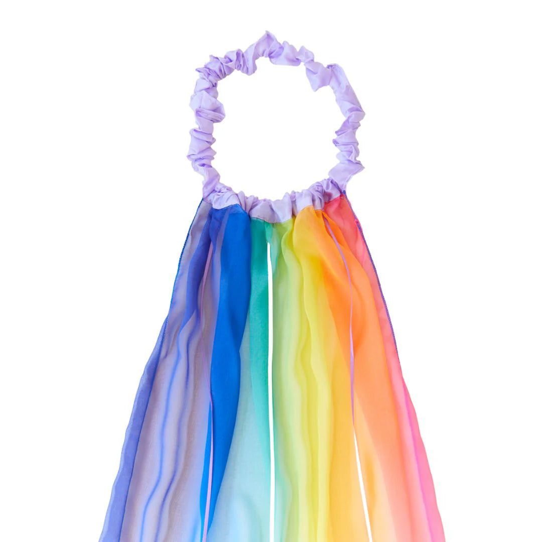 Silk Rainbow Veil