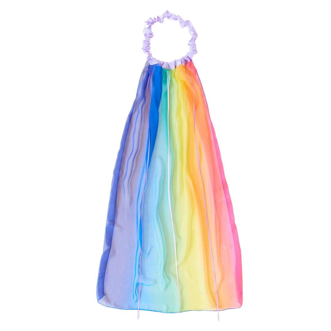 Silk Rainbow Veil