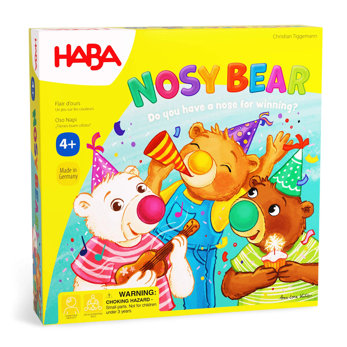 Nosy Bear Party Game