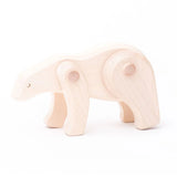 Wooden Polar Bear