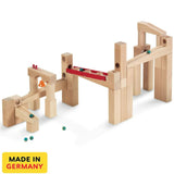 Large Wooden Marble Run Set