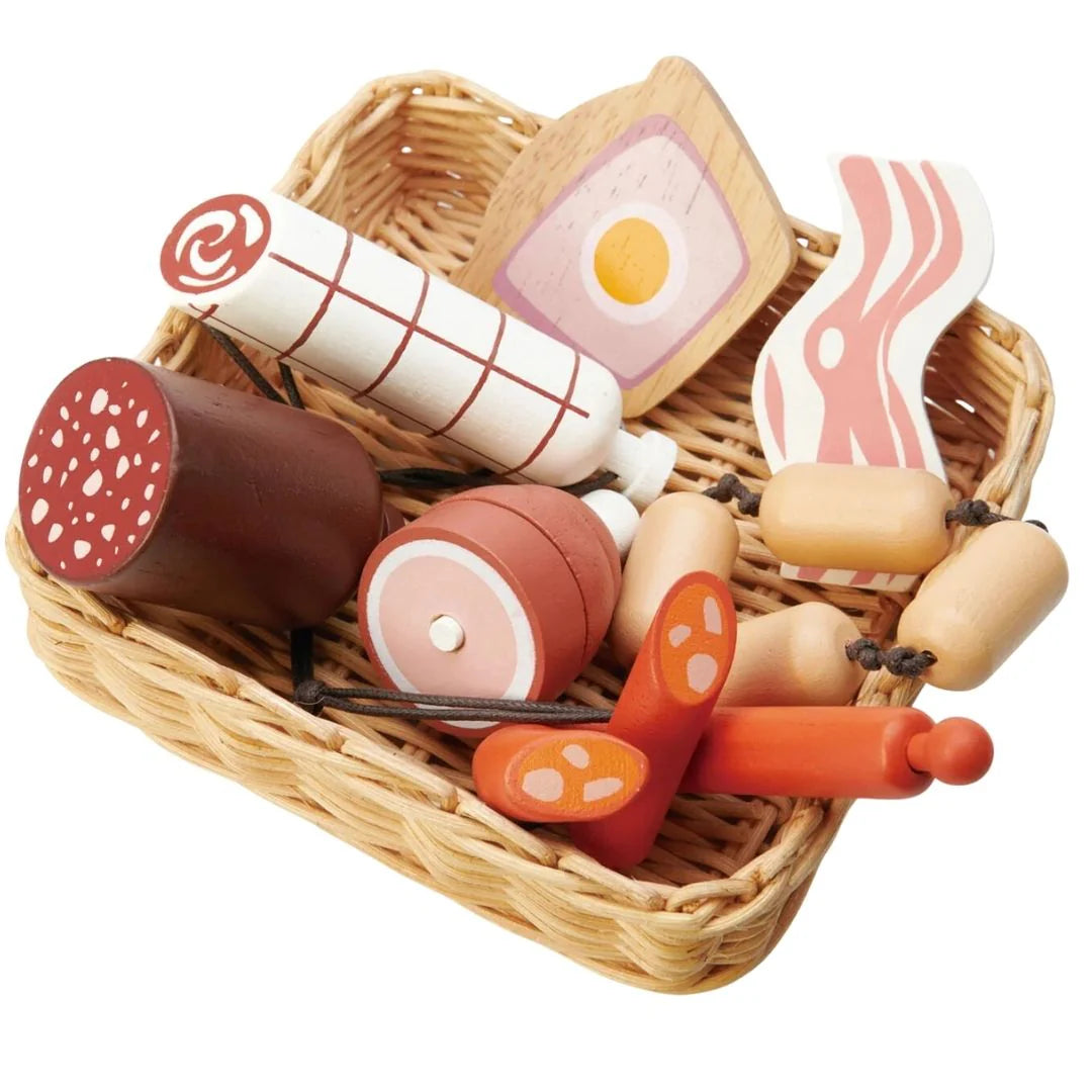 Wooden Charcuterie Basket