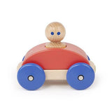 Wooden Magnetic Racer - Red