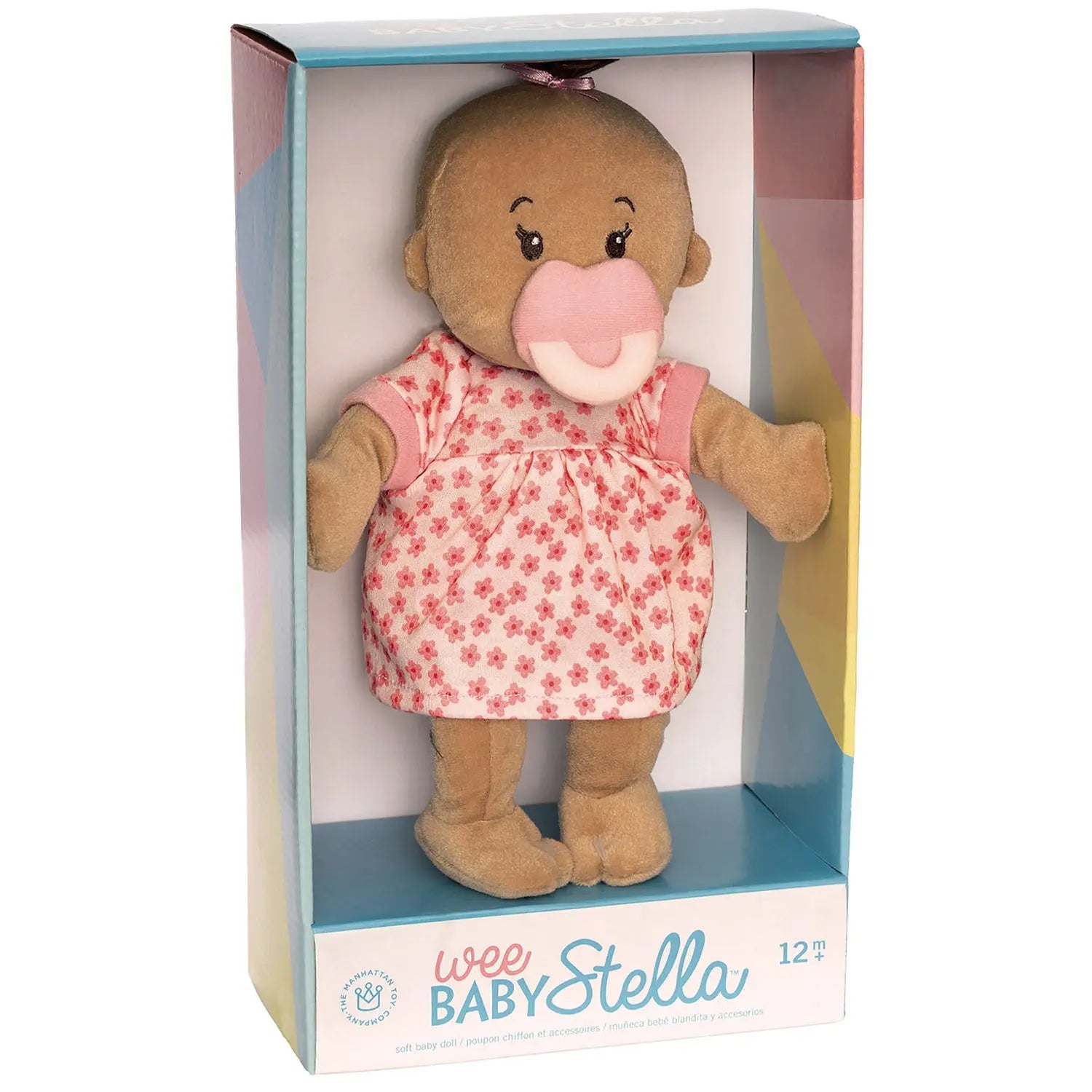 Wee Baby Stella Beige with Brown Hair