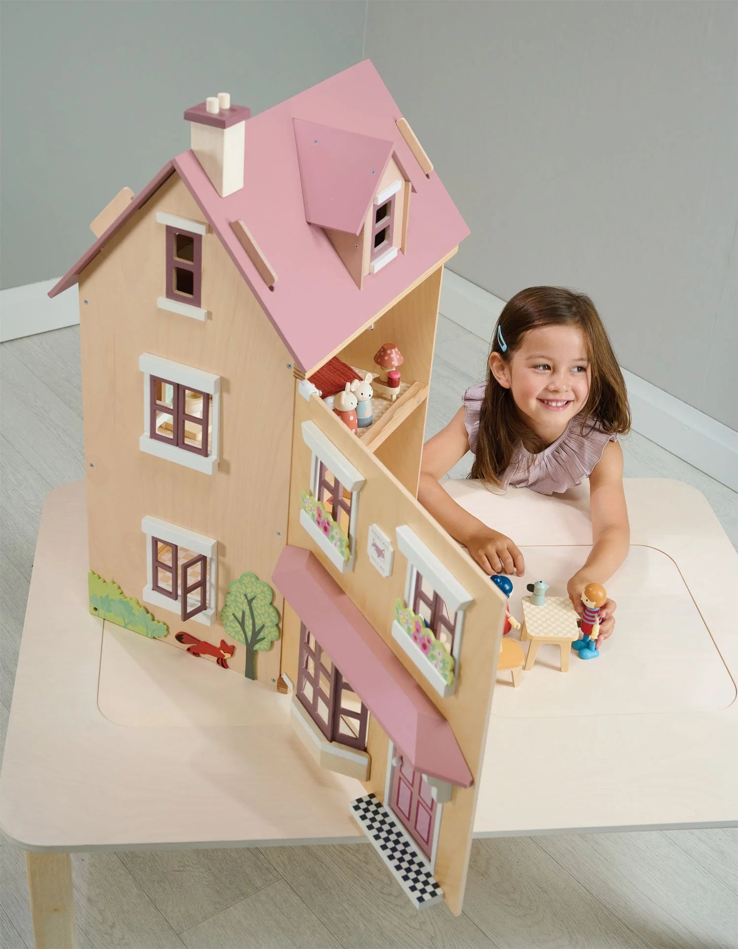 Foxtail Villa Wooden Dollhouse