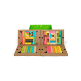 Magnetic Wooden Blocks Classroom Kit - 90 Piece Kit