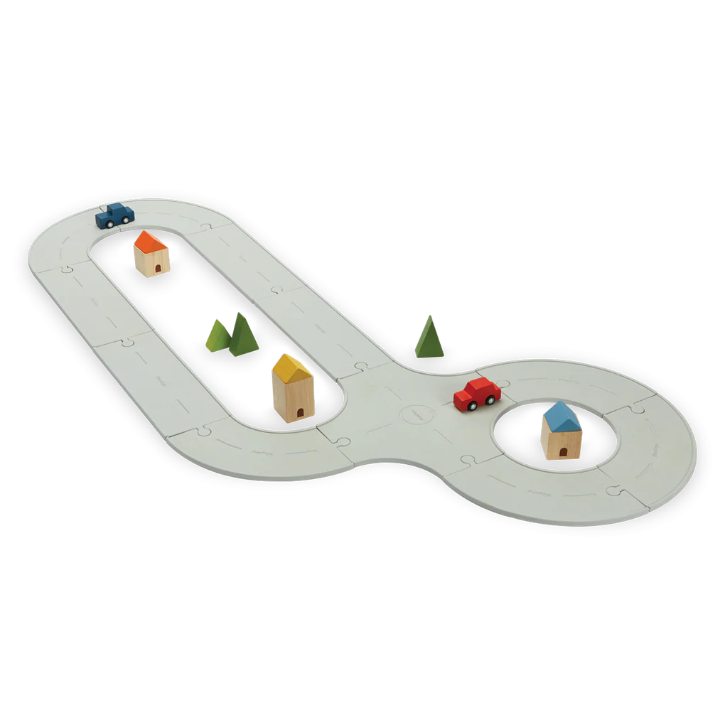 Rubber Road & Rail Set - Medium